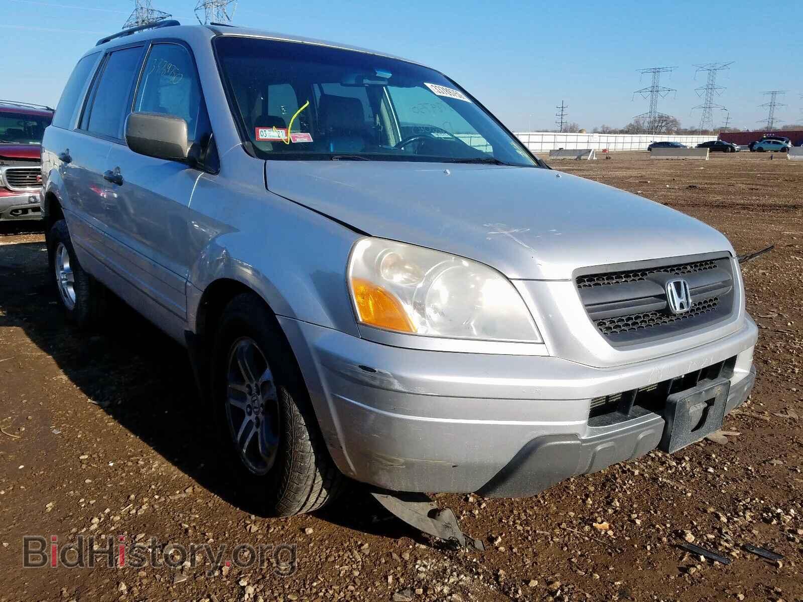 Фотография 5FNYF18535B020453 - HONDA PILOT 2005