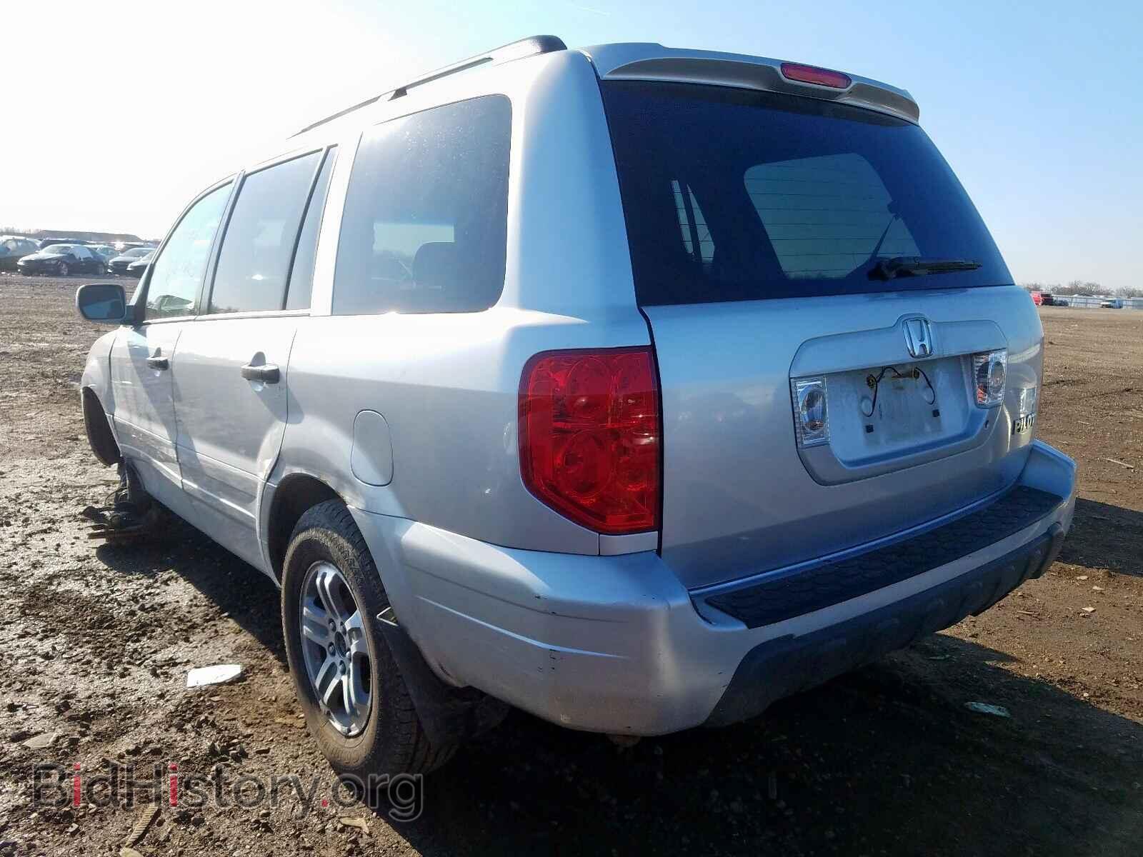 2005 HONDA PILOT - VIN: 5FNYF18535B020453 - Фото 3