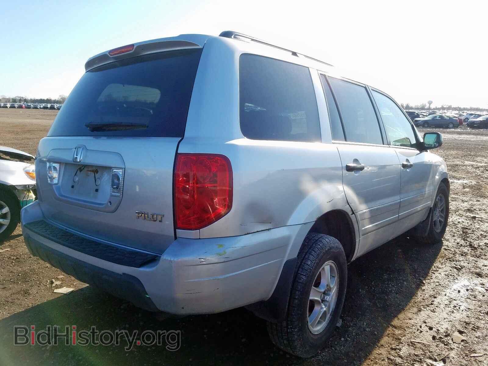 2005 HONDA PILOT - VIN: 5FNYF18535B020453 - Фото 4