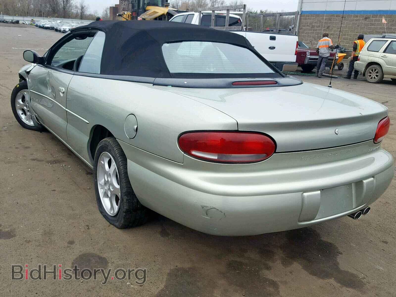 2000 CHRYSLER SEBRING - VIN: 3C3EL55HXYT238773 - Фото 3