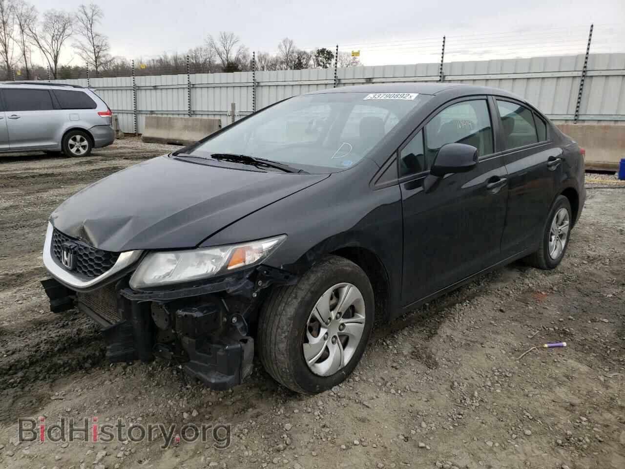 2013 HONDA CIVIC - VIN: 19XFB2F5XDE035208 - Фото 2