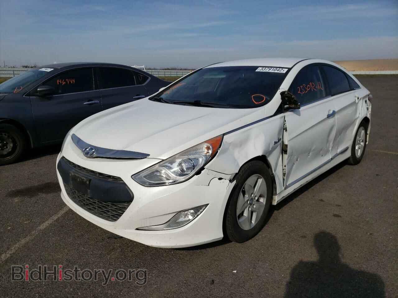 2012 HYUNDAI SONATA - VIN: KMHEC4A41CA030950 - Фото 2