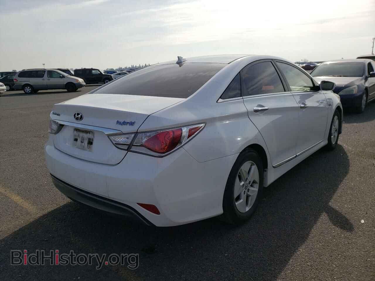2012 HYUNDAI SONATA - VIN: KMHEC4A41CA030950 - Фото 4