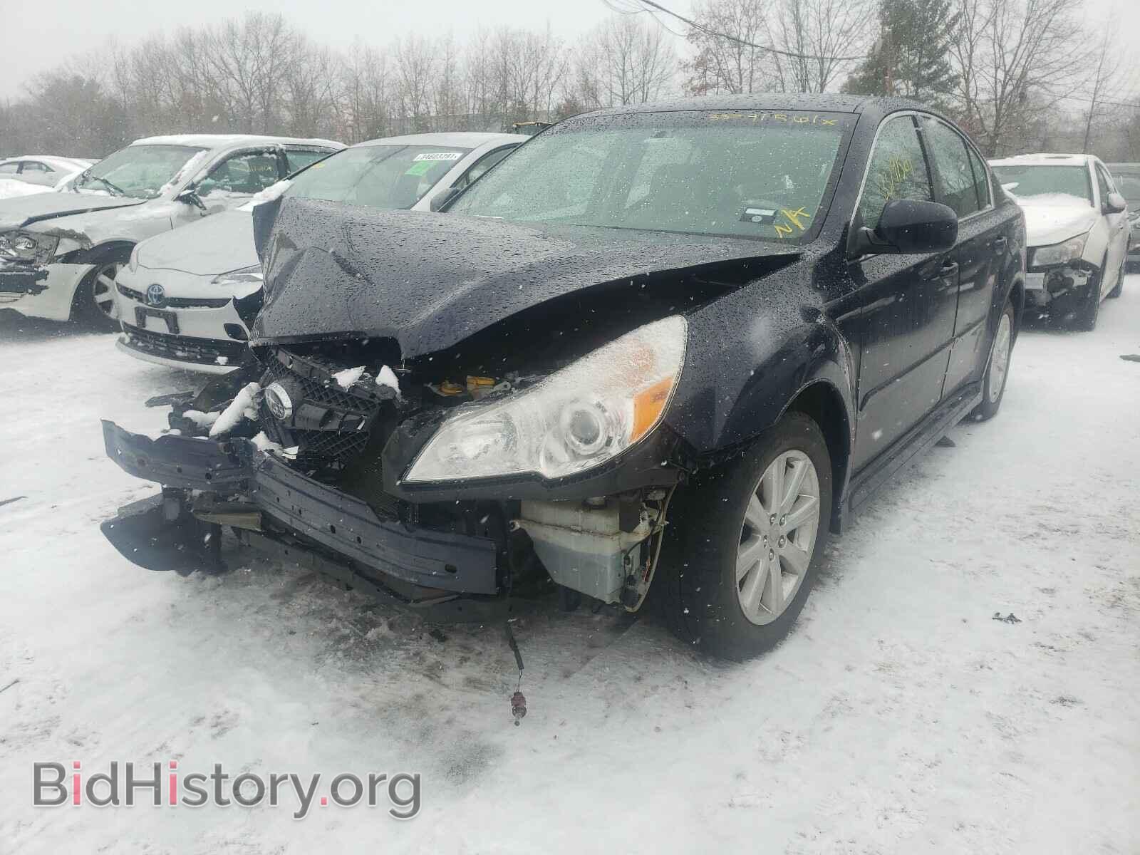 2012 SUBARU LEGACY - VIN: 4S3BMBA60C3017587 - Фото 2