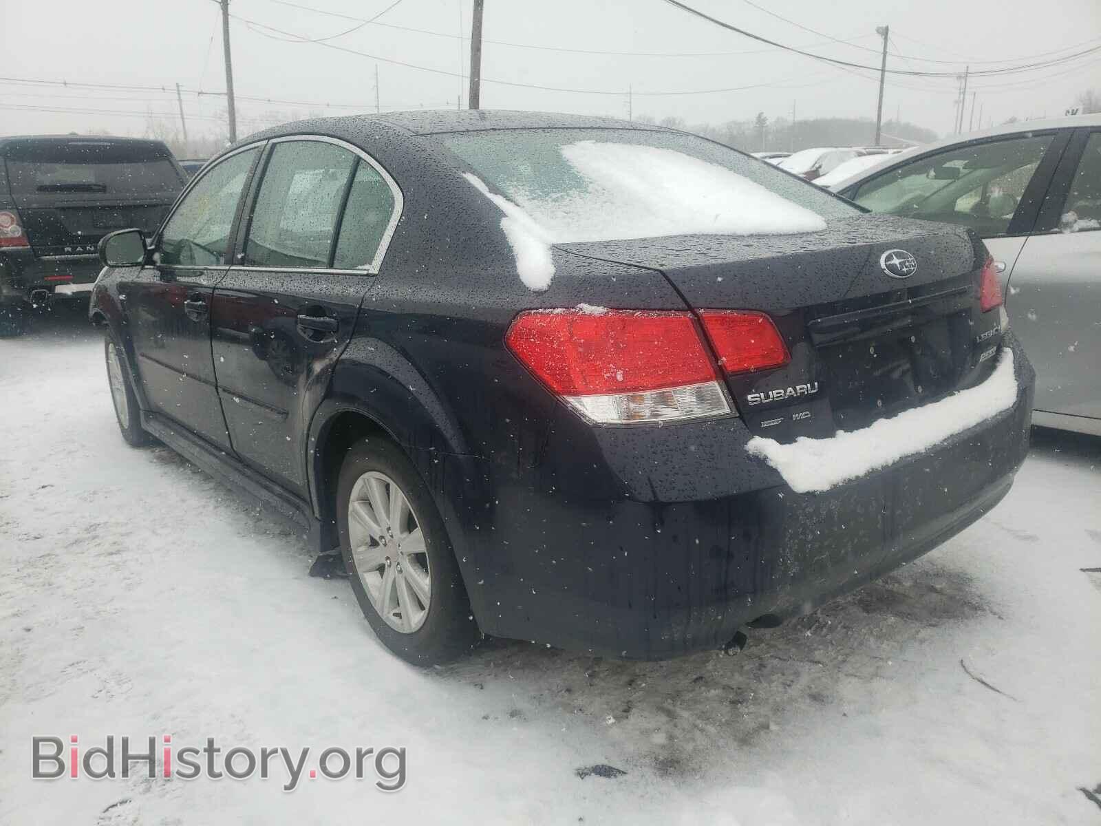2012 SUBARU LEGACY - VIN: 4S3BMBA60C3017587 - Фото 3