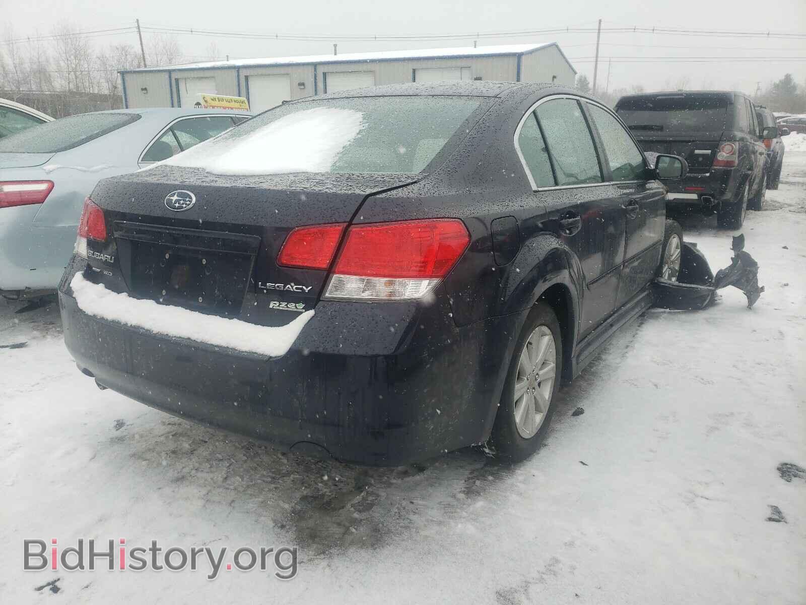 2012 SUBARU LEGACY - VIN: 4S3BMBA60C3017587 - Фото 4