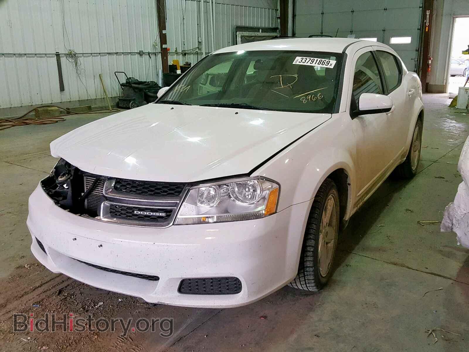 2011 DODGE AVENGER - VIN: 1B3BD1FB7BN588966 - Фото 2