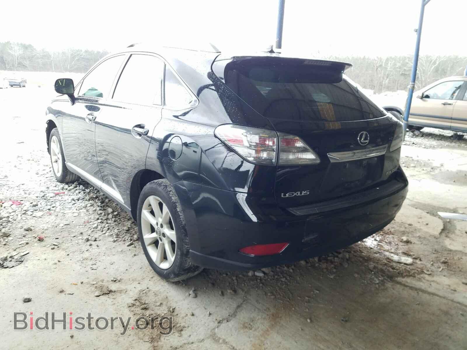 2010 LEXUS RX350 - VIN: 2T2BK1BA1AC012059 - Фото 3