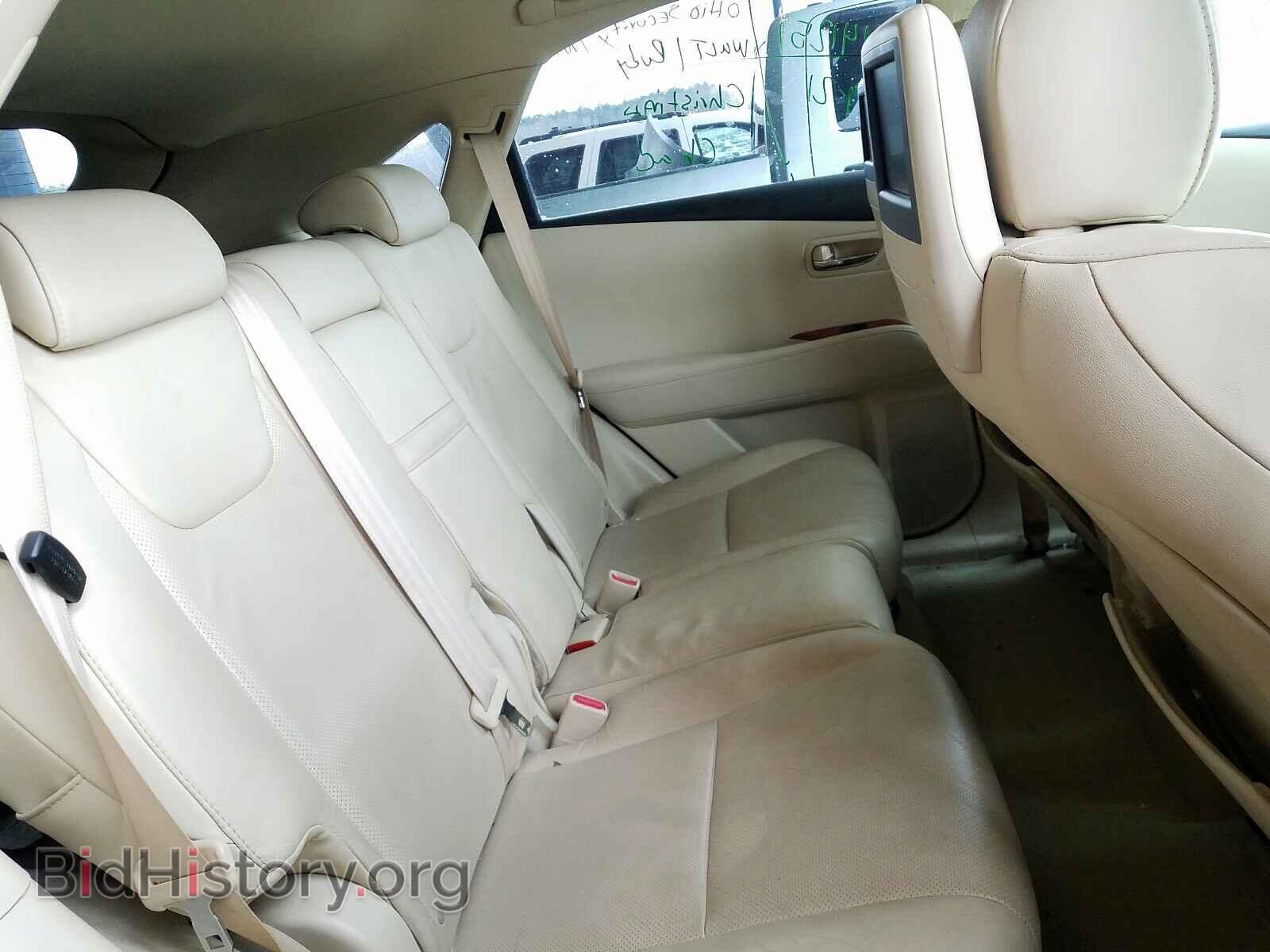 2010 LEXUS RX350 - VIN: 2T2BK1BA1AC012059 - Фото 6