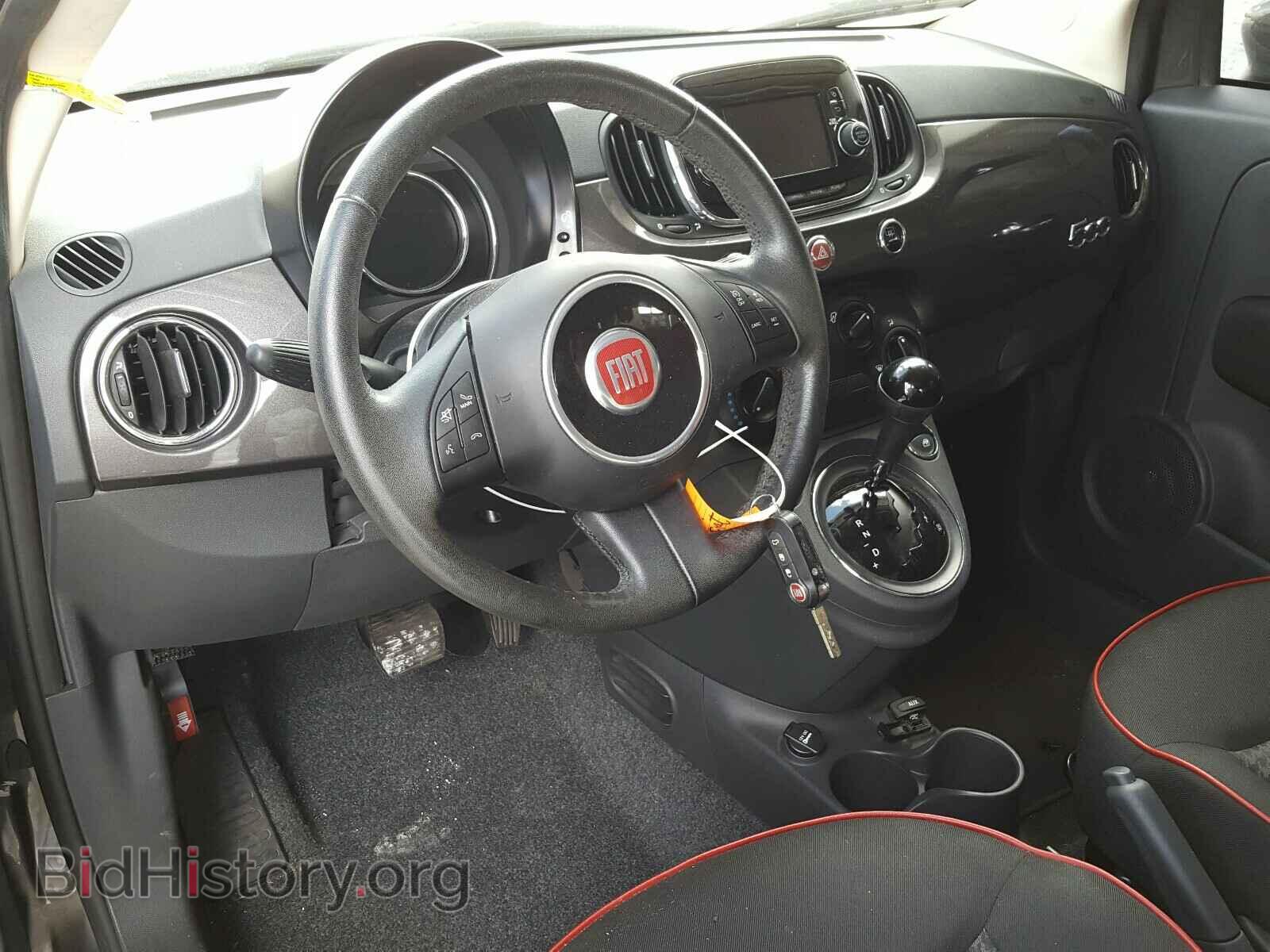 2017 FIAT 500 - VIN: 3C3CFFKR3HT600881 - Фото 9
