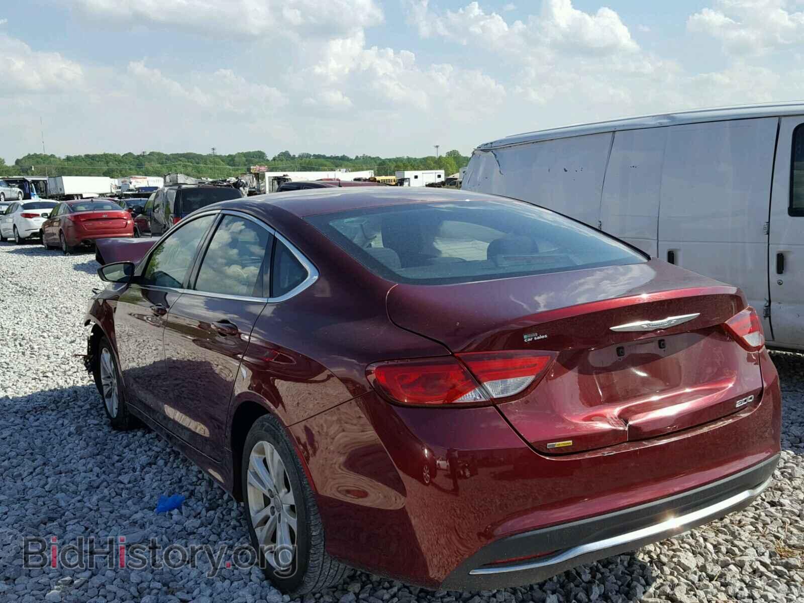 2015 CHRYSLER 200 - VIN: 1C3CCCAB5FN575815 - Фото 3