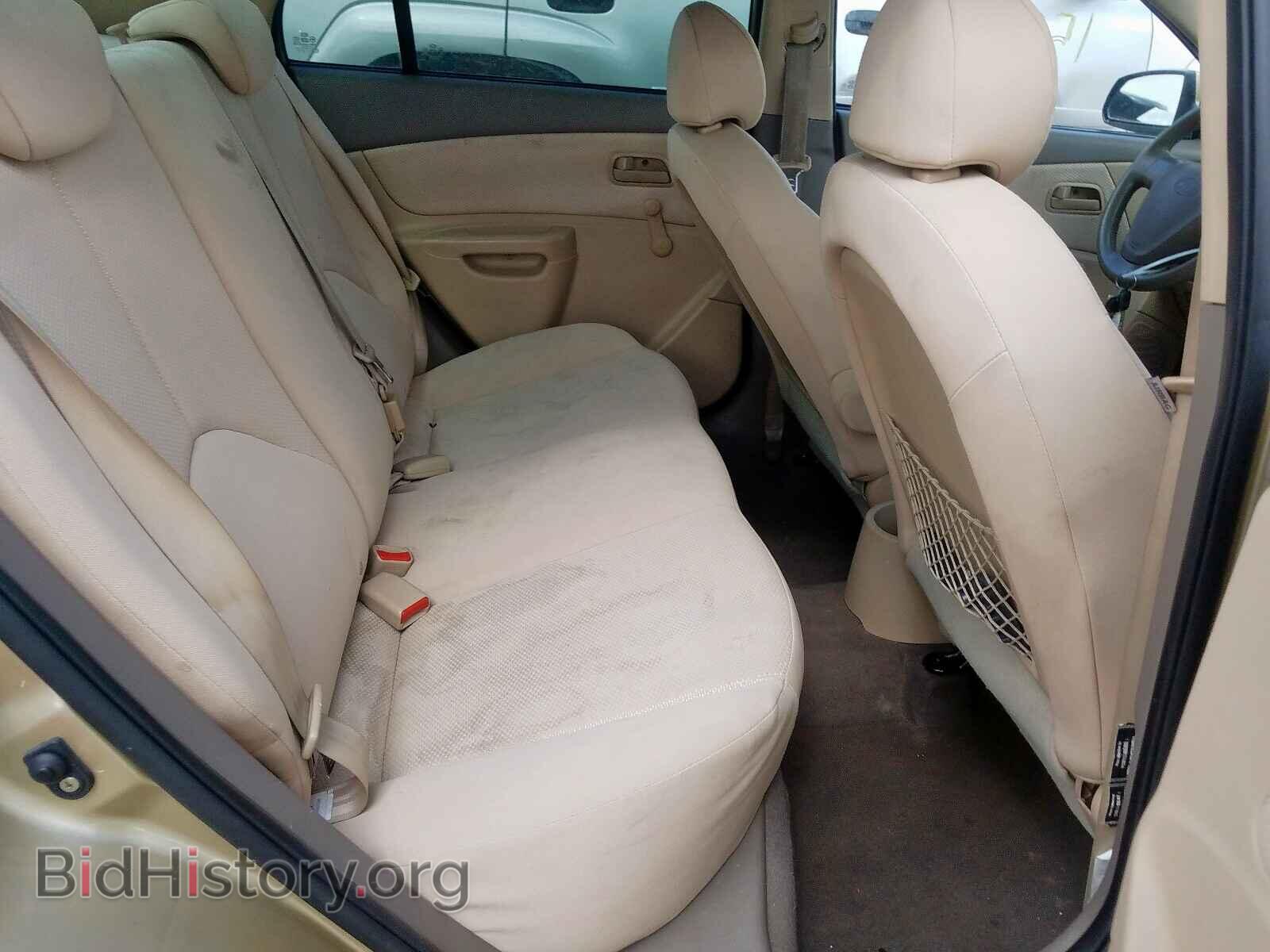 2009 KIA RIO BASE - VIN: KNADE223596557743 - Photo 6