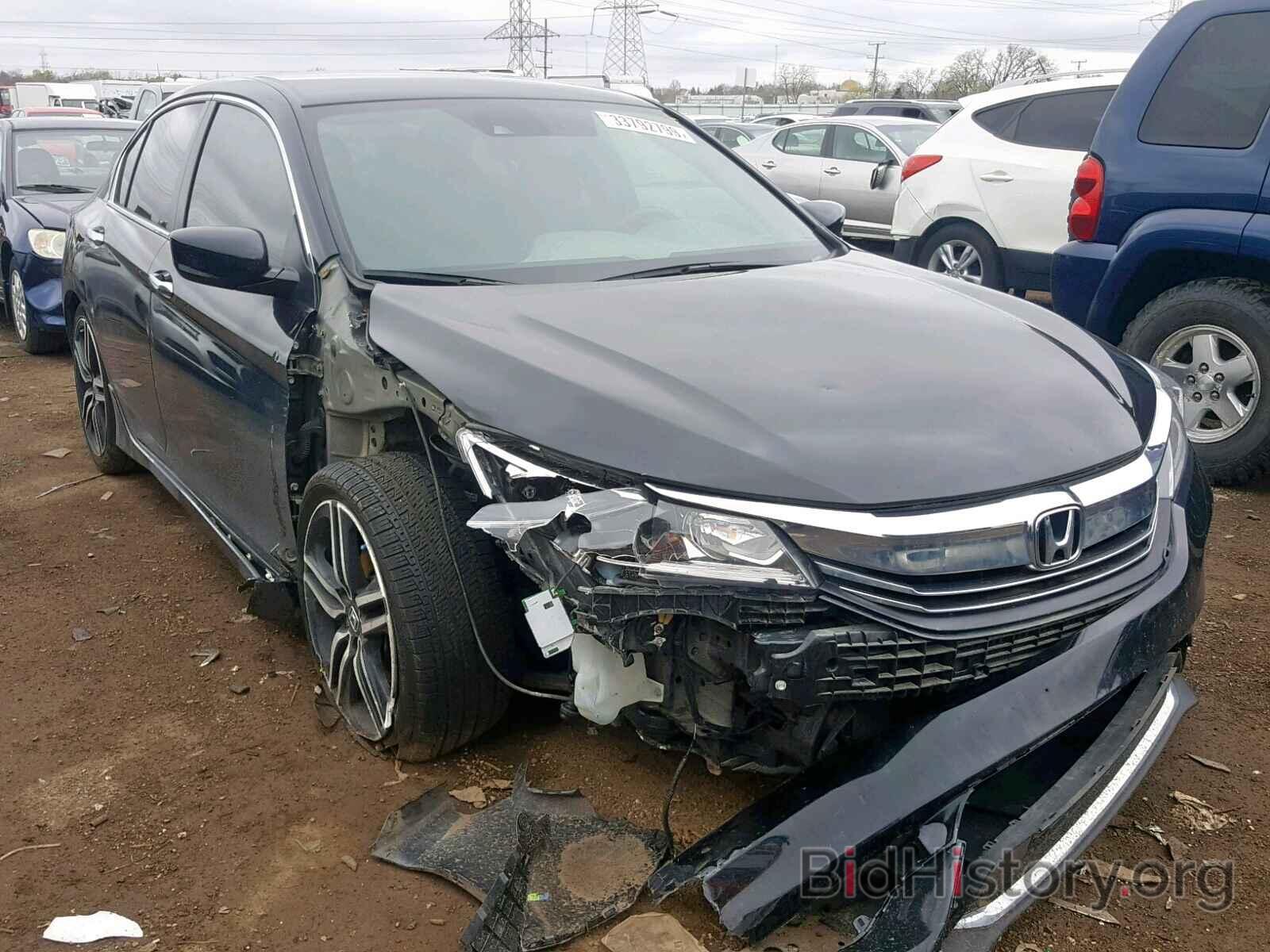 Photo 1HGCR2F6XGA156918 - HONDA ACCORD SPO 2016