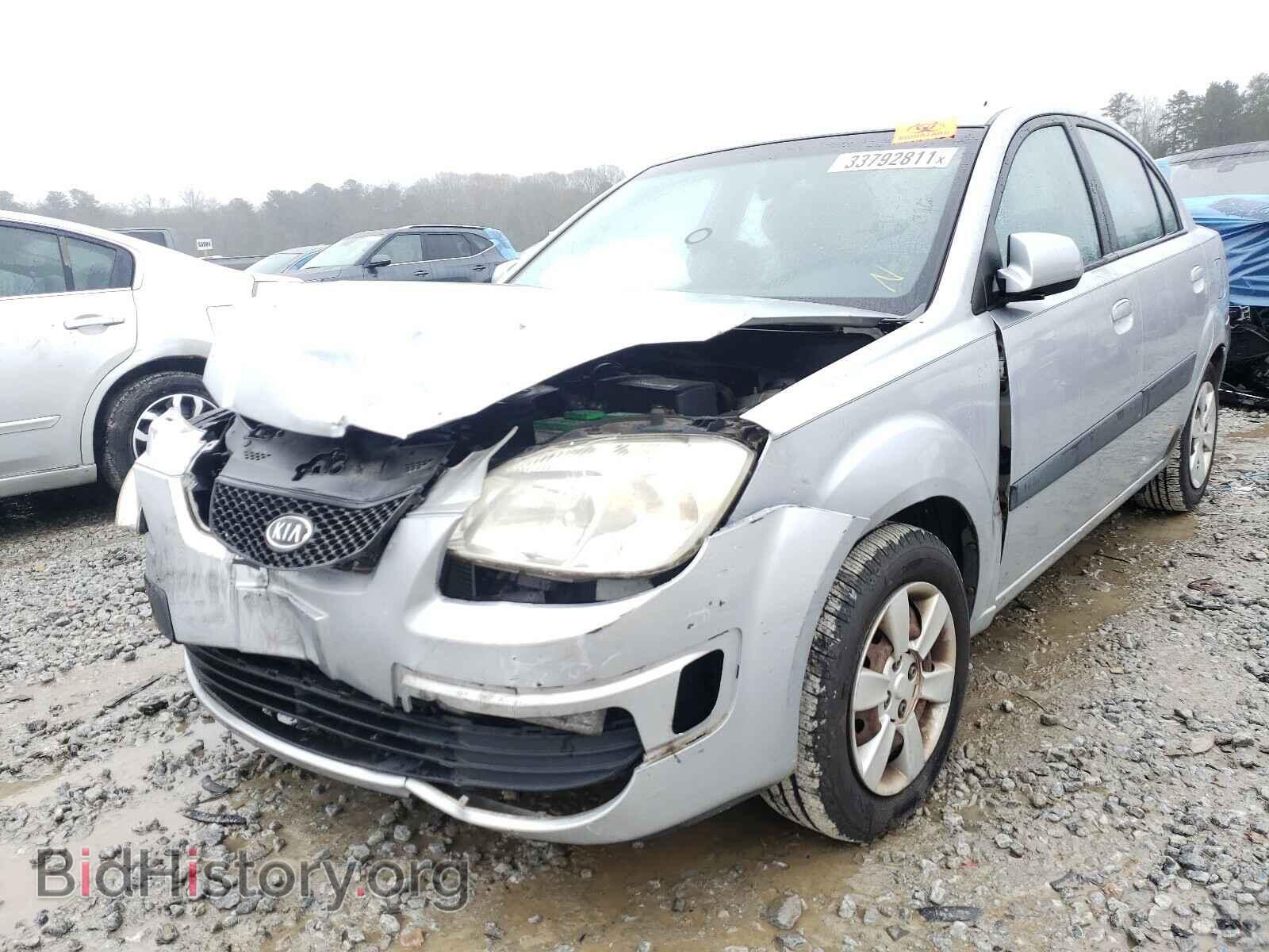 2006 KIA RIO - VIN: KNADE123666033555 - Фото 2