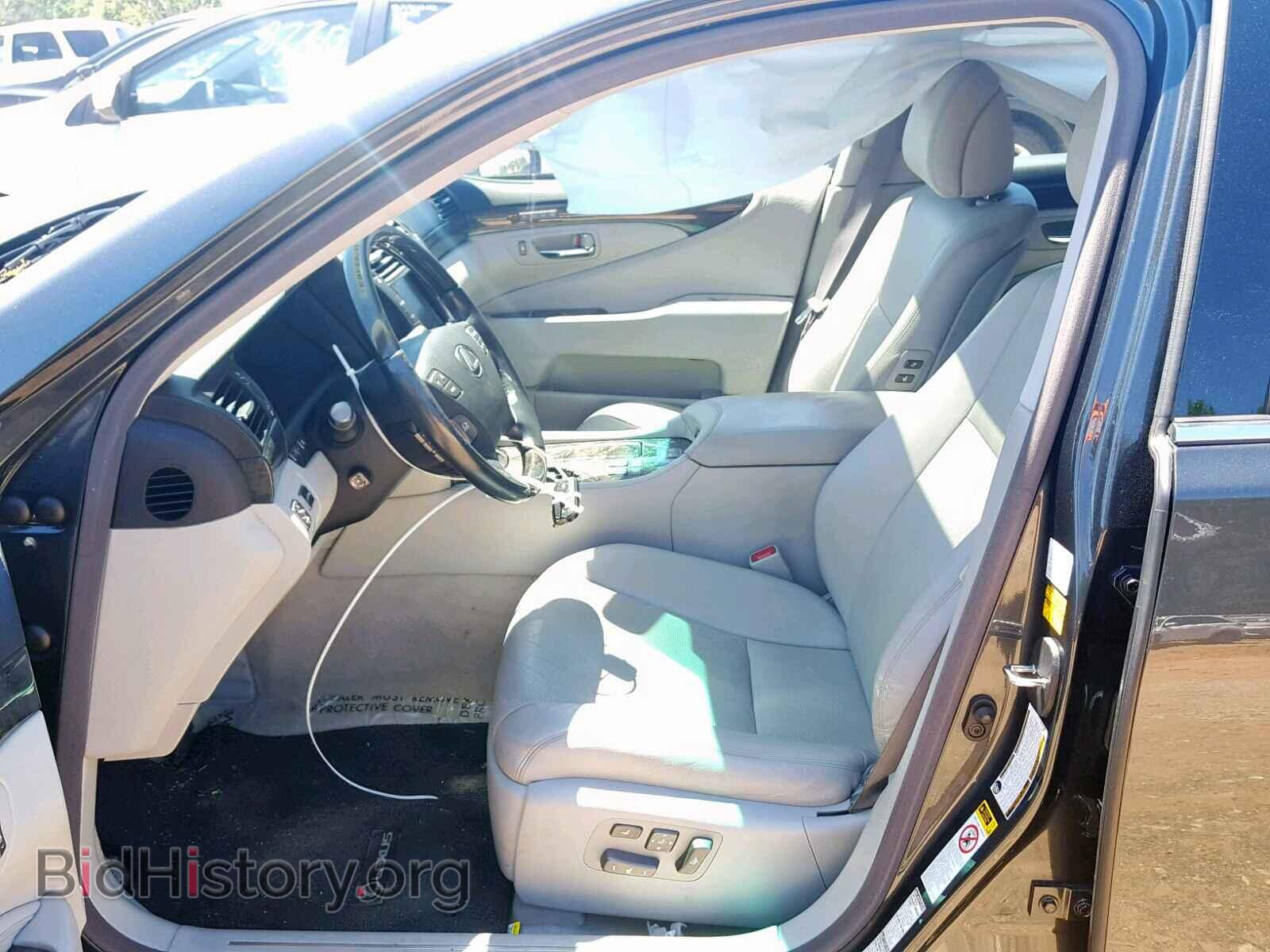 2009 LEXUS LS460 - VIN: JTHCL46F895001337 - Фото 5