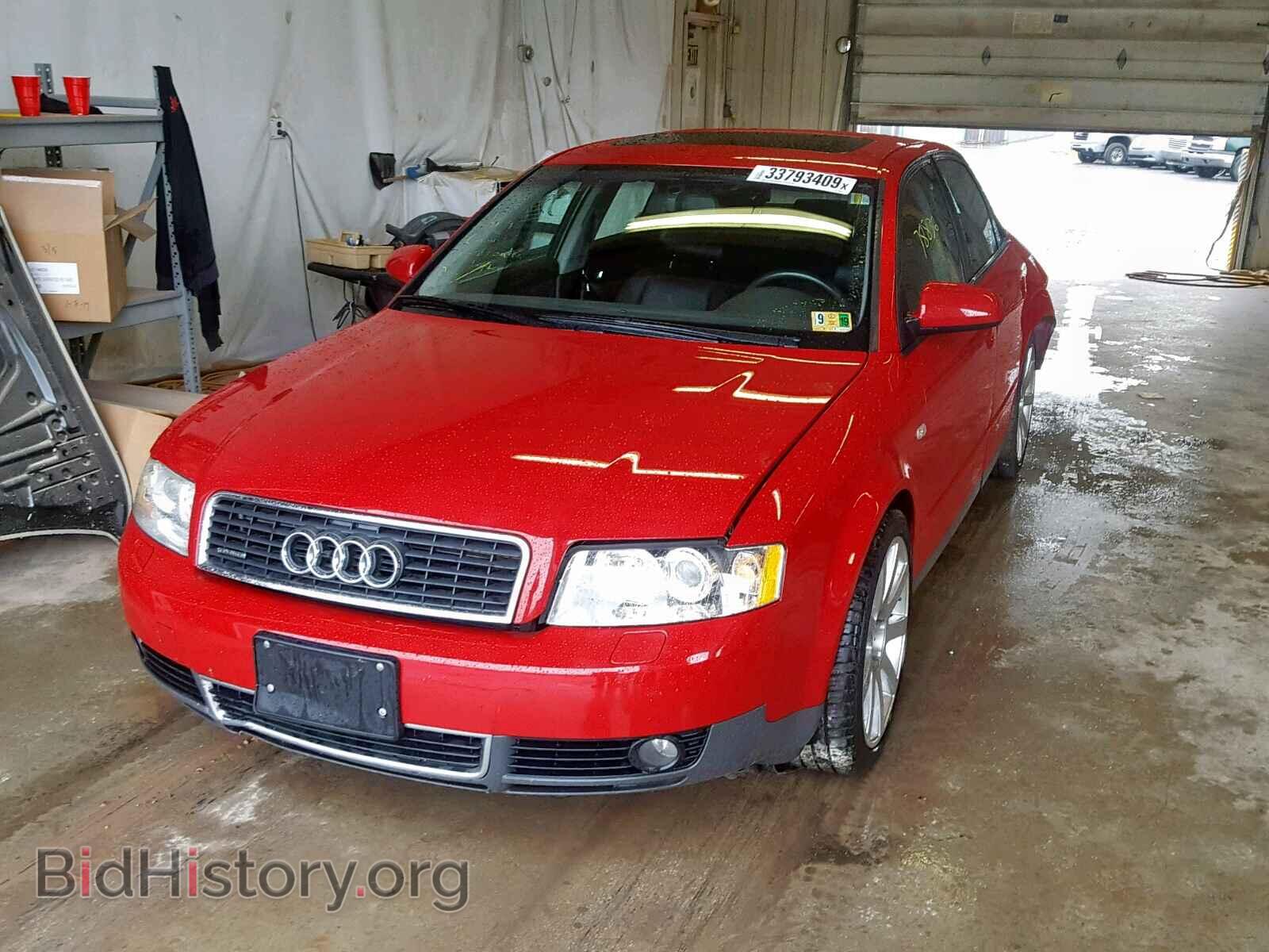 2002 AUDI A4 - VIN: WAULC68E02A310019 - Фото 2