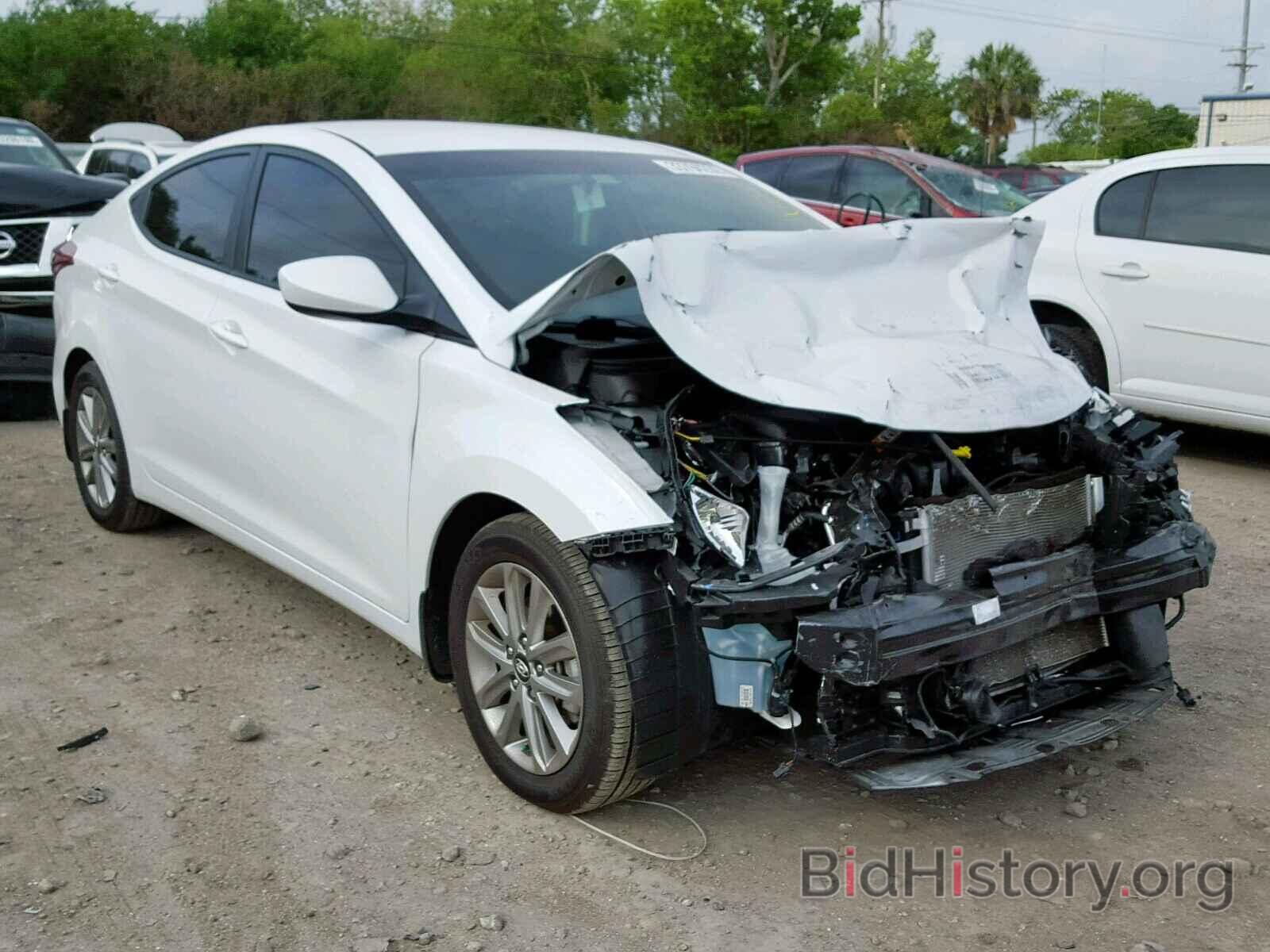 Photo 5NPDH4AE8GH682554 - HYUNDAI ELANTRA 2016