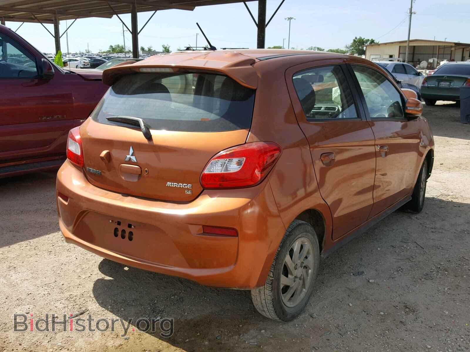 2017 MITSUBISHI MIRAGE - VIN: ML32A4HJ7HH021695 - Фото 4