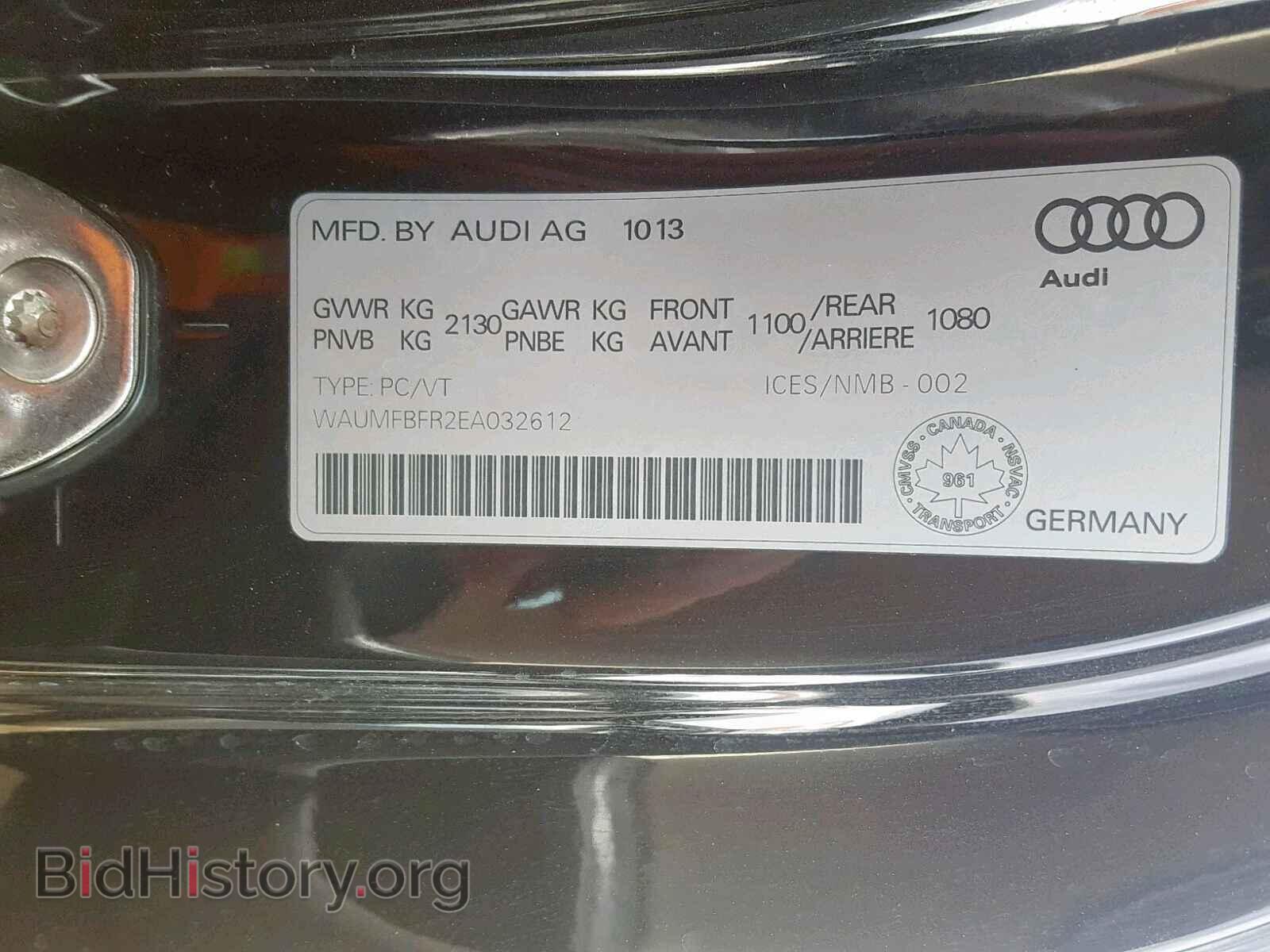 2014 AUDI A5 - VIN: WAUMFBFR2EA032612 - Photo 10