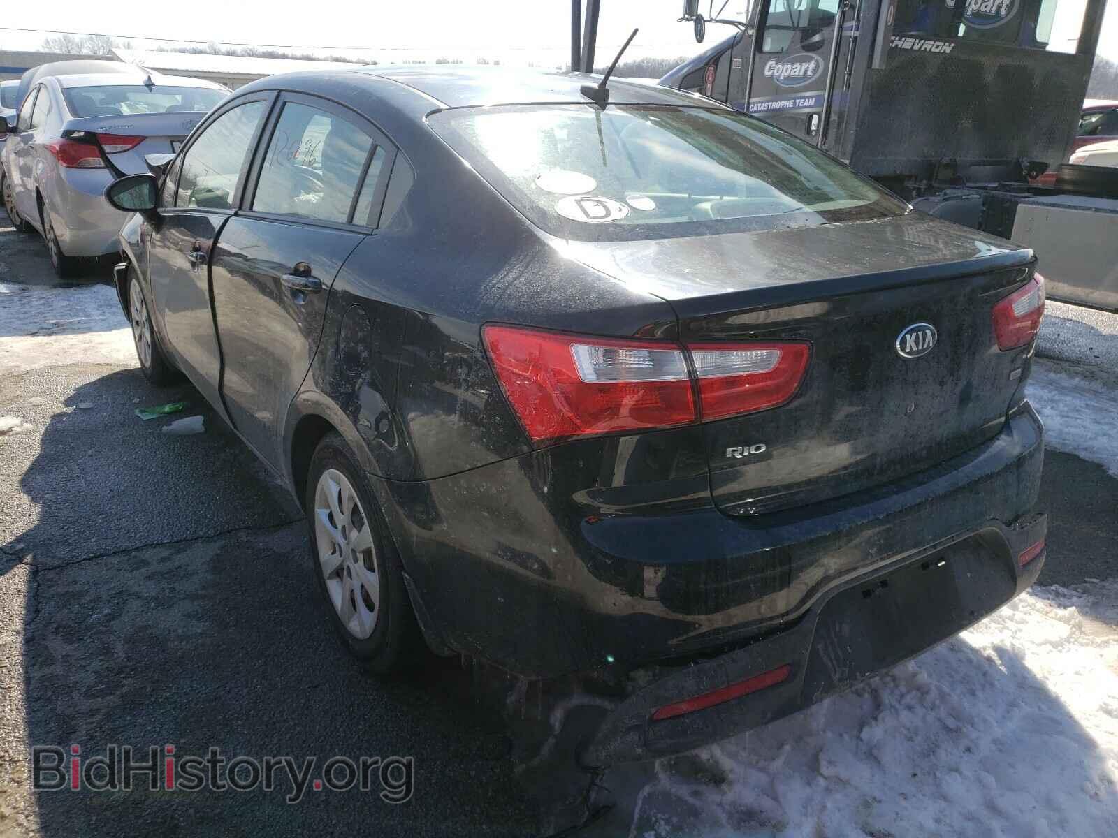 2013 KIA RIO - VIN: KNADM4A37D6306571 - Фото 3