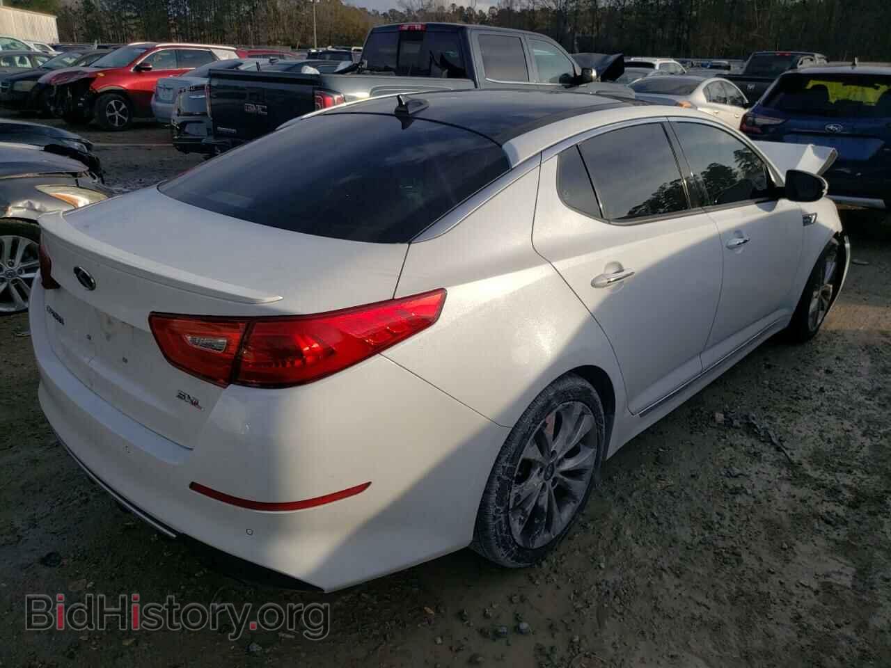 2015 KIA OPTIMA - VIN: 5XXGR4A63FG479746 - Фото 4