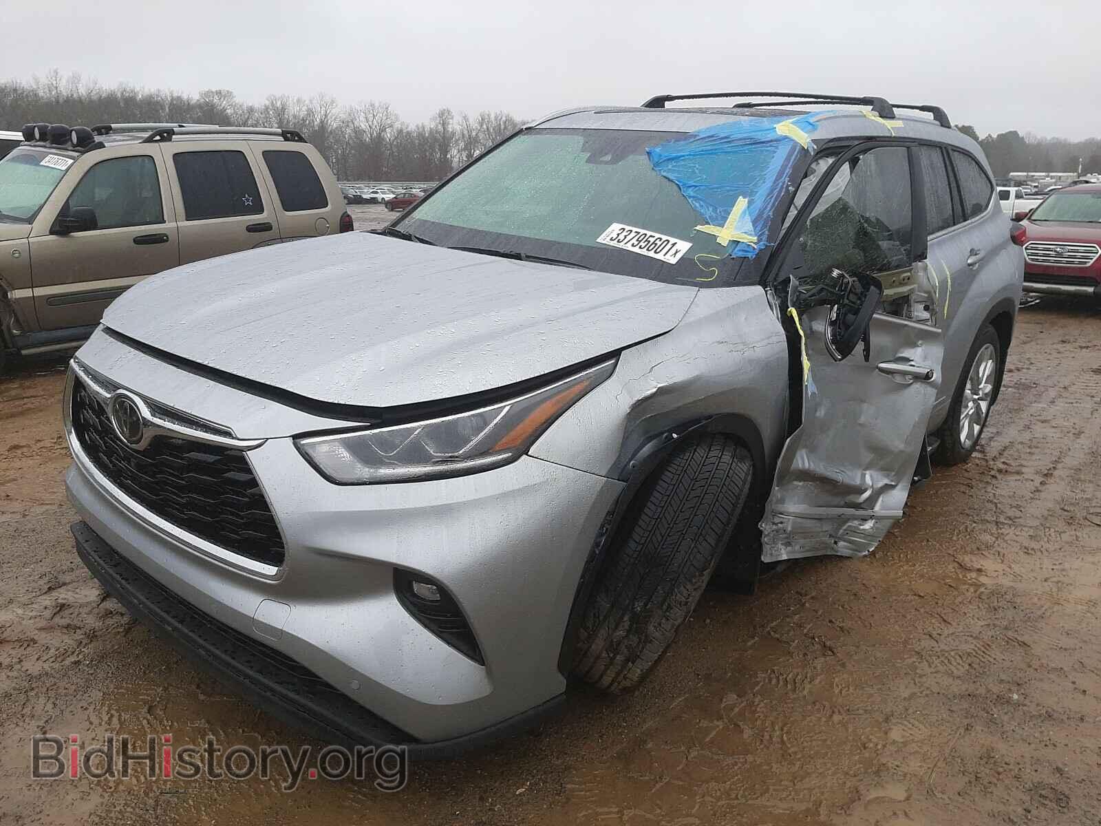 2020 TOYOTA HIGHLANDER - VIN: 5TDYZRAH3LS020083 - Фото 2