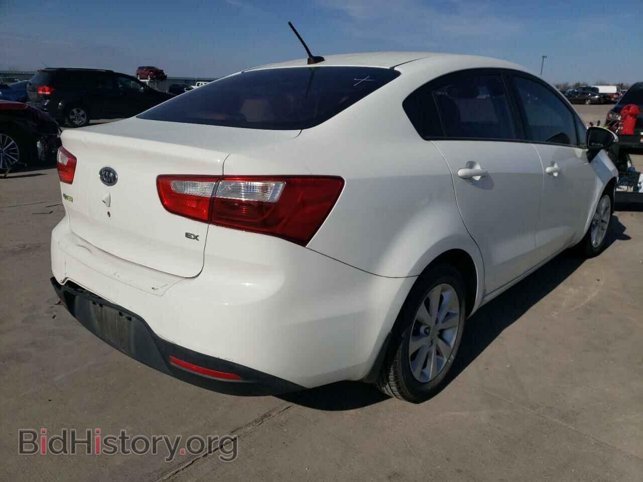 2013 KIA RIO - VIN: KNADN4A34D6102291 - Фото 4