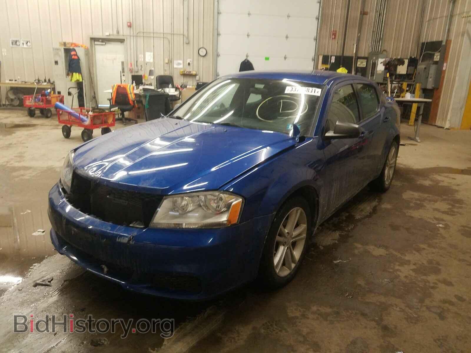 2014 DODGE AVENGER - VIN: 1C3CDZABXEN155028 - Фото 2