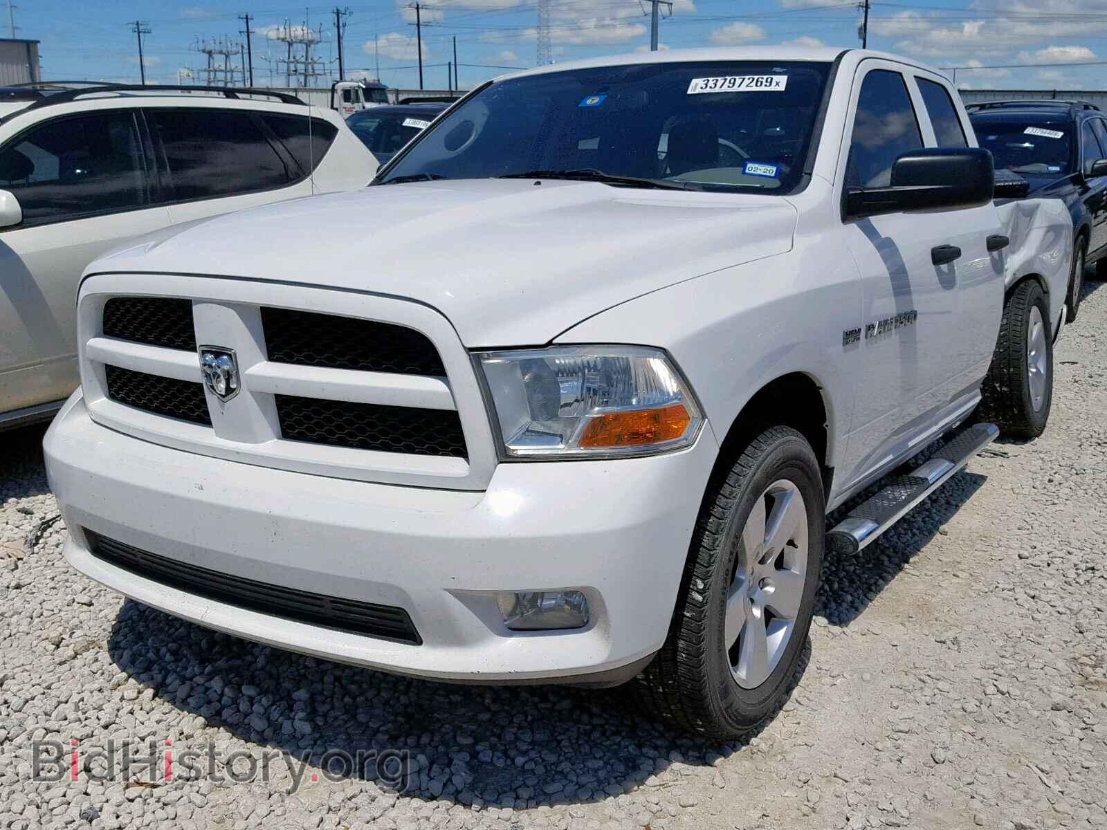 2012 DODGE RAM 1500 S - VIN: 1C6RD6FT7CS206853 - Фото 2