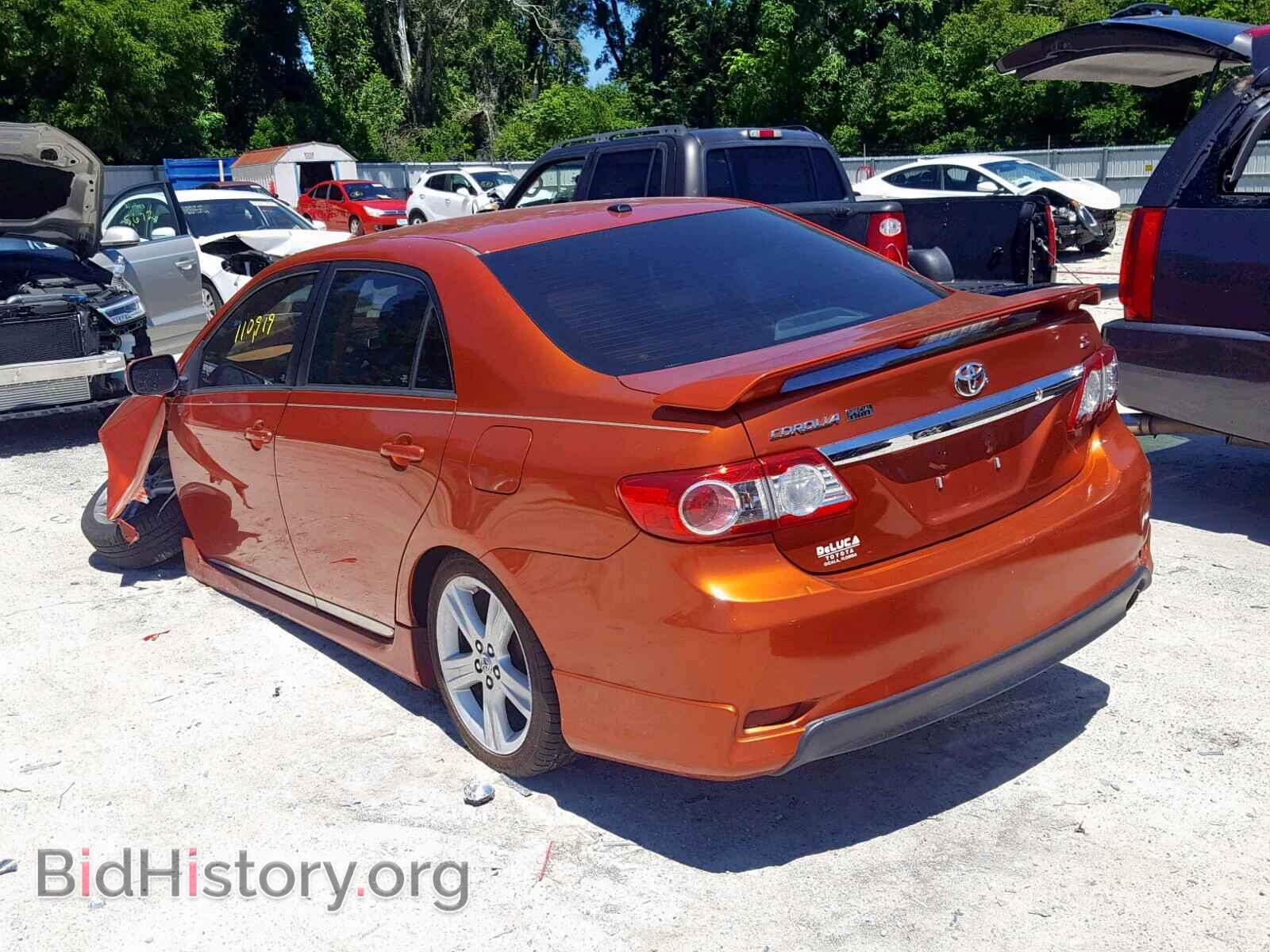 2013 TOYOTA COROLLA BA - VIN: 2T1BU4EE0DC079125 - Фото 3