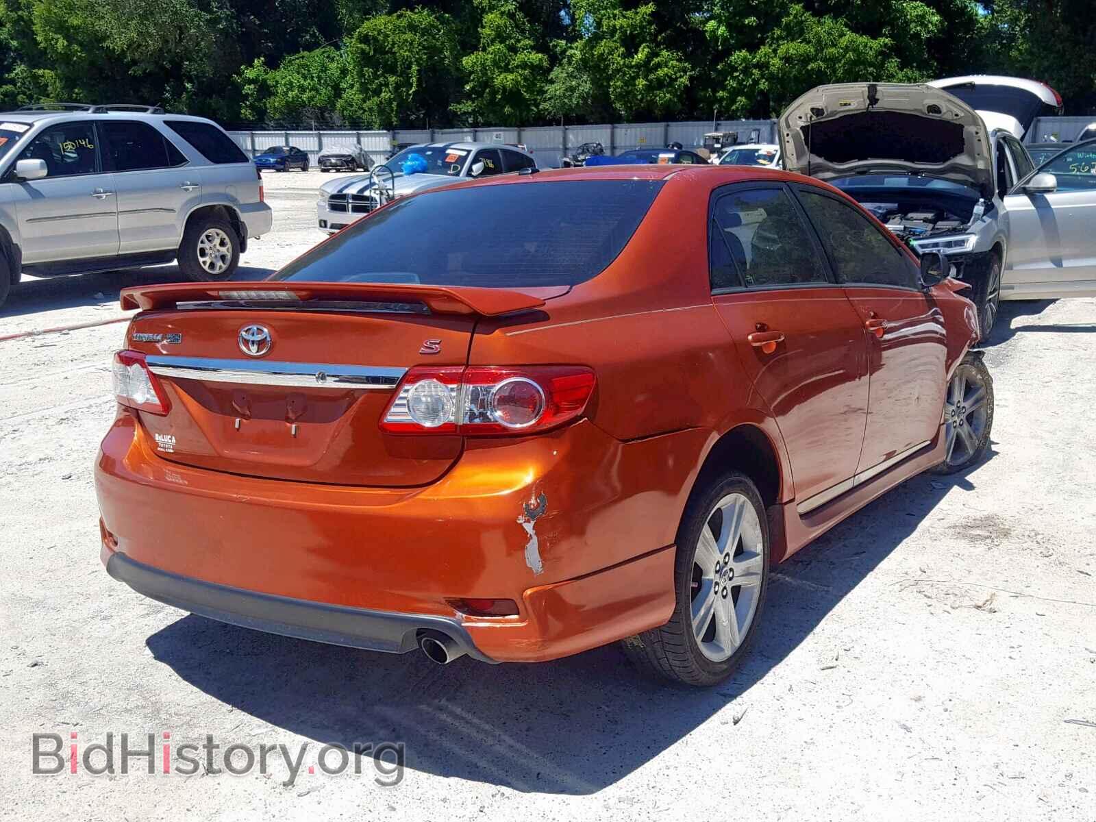 2013 TOYOTA COROLLA BA - VIN: 2T1BU4EE0DC079125 - Фото 4