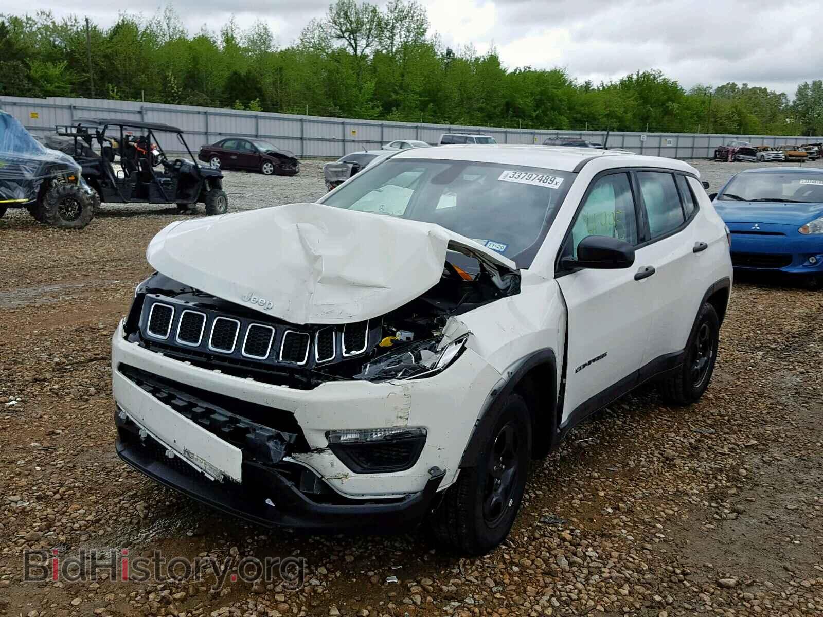 2018 JEEP COMPASS SP - VIN: 3C4NJCAB3JT487509 - Photo 2