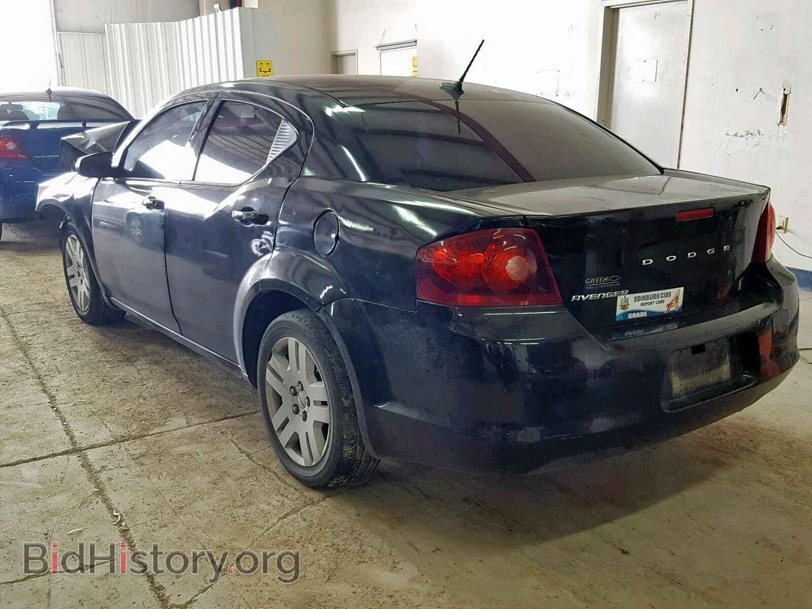 2012 DODGE AVENGER - VIN: 1C3CDZAB1CN311700 - Фото 3