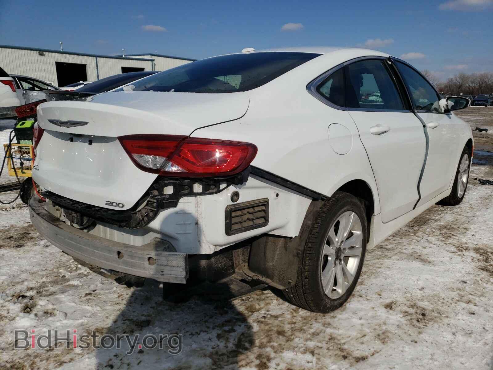 2015 CHRYSLER 200 - VIN: 1C3CCCAB8FN709121 - Фото 4