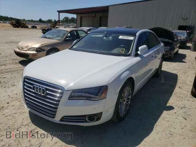 2013 AUDI A8 - VIN: WAUR2AFD3DN031458 - Фото 2