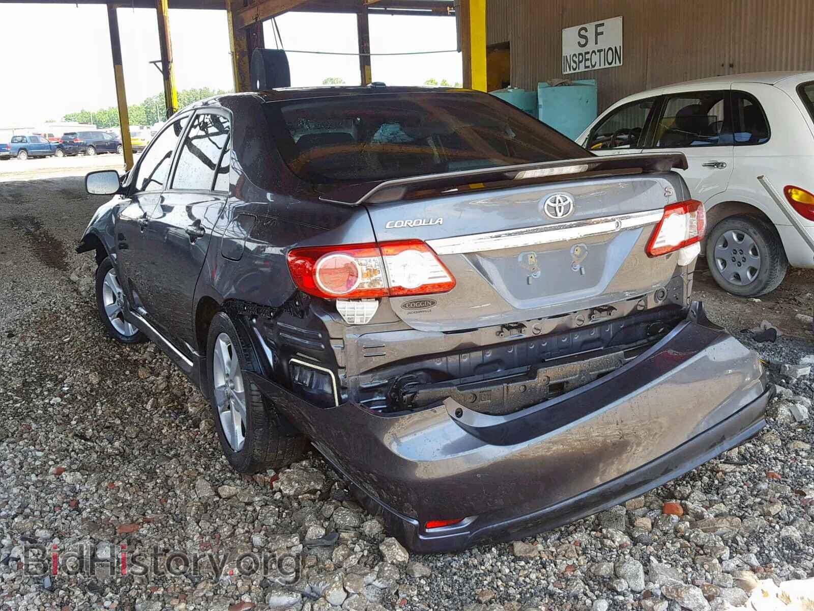 2011 TOYOTA COROLLA BA - VIN: 2T1BU4EE7BC748522 - Фото 3