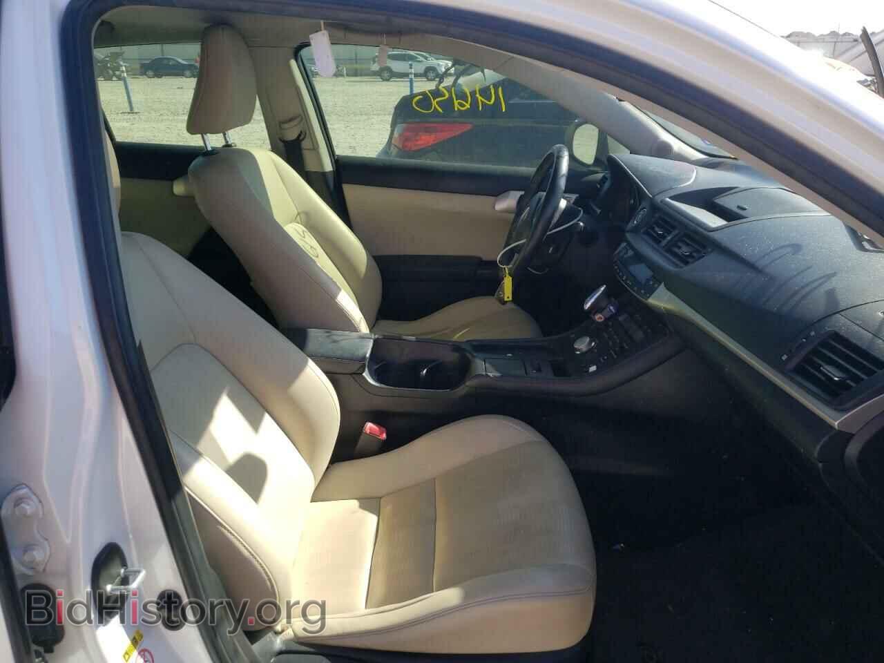 2012 LEXUS CT 200 - VIN: JTHKD5BH8C2103963 - Фото 5