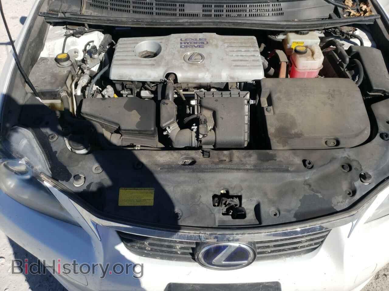 2012 LEXUS CT 200 - VIN: JTHKD5BH8C2103963 - Фото 7