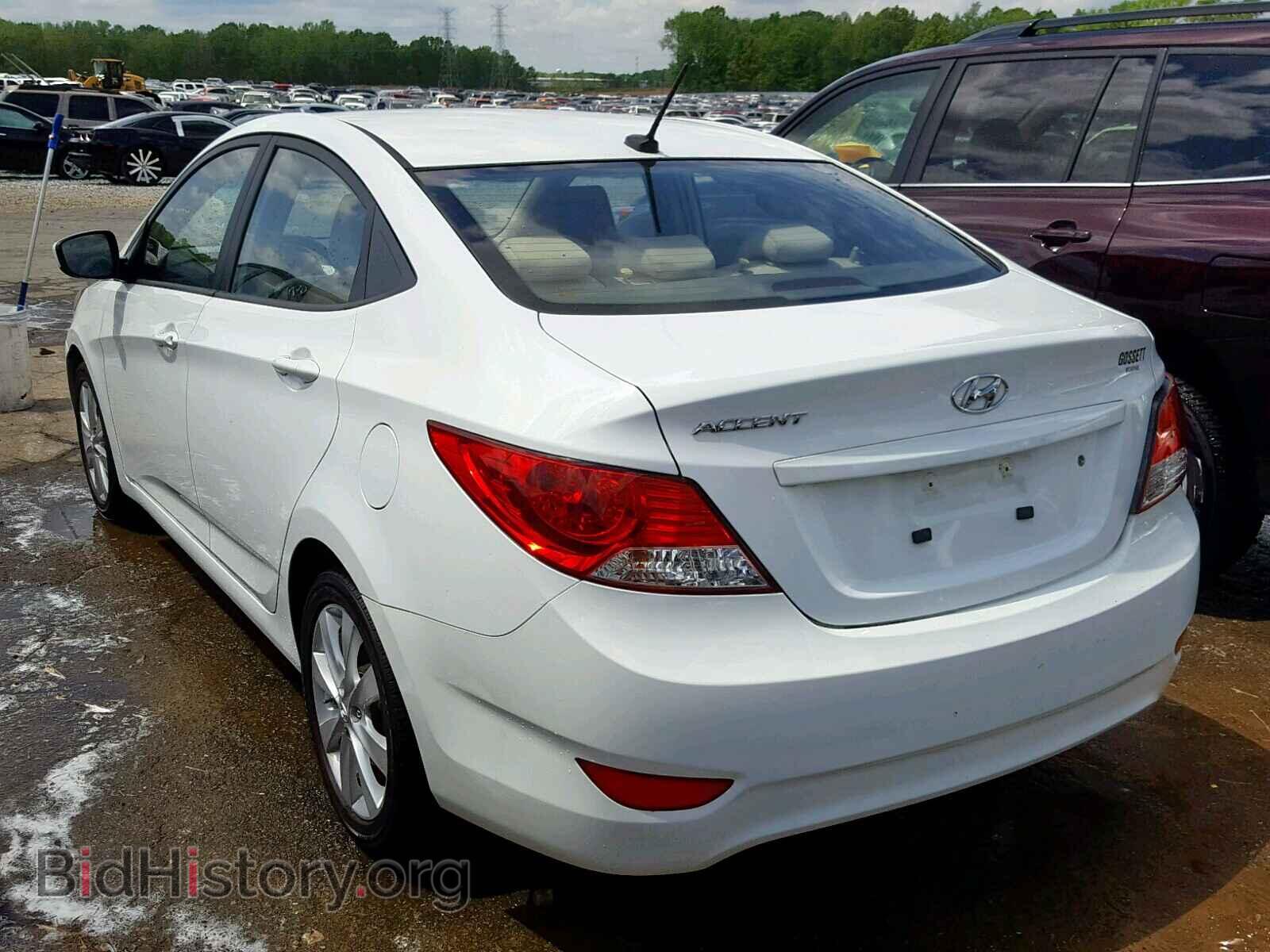 2012 HYUNDAI ACCENT - VIN: KMHCU4AE5CU070086 - Фото 3