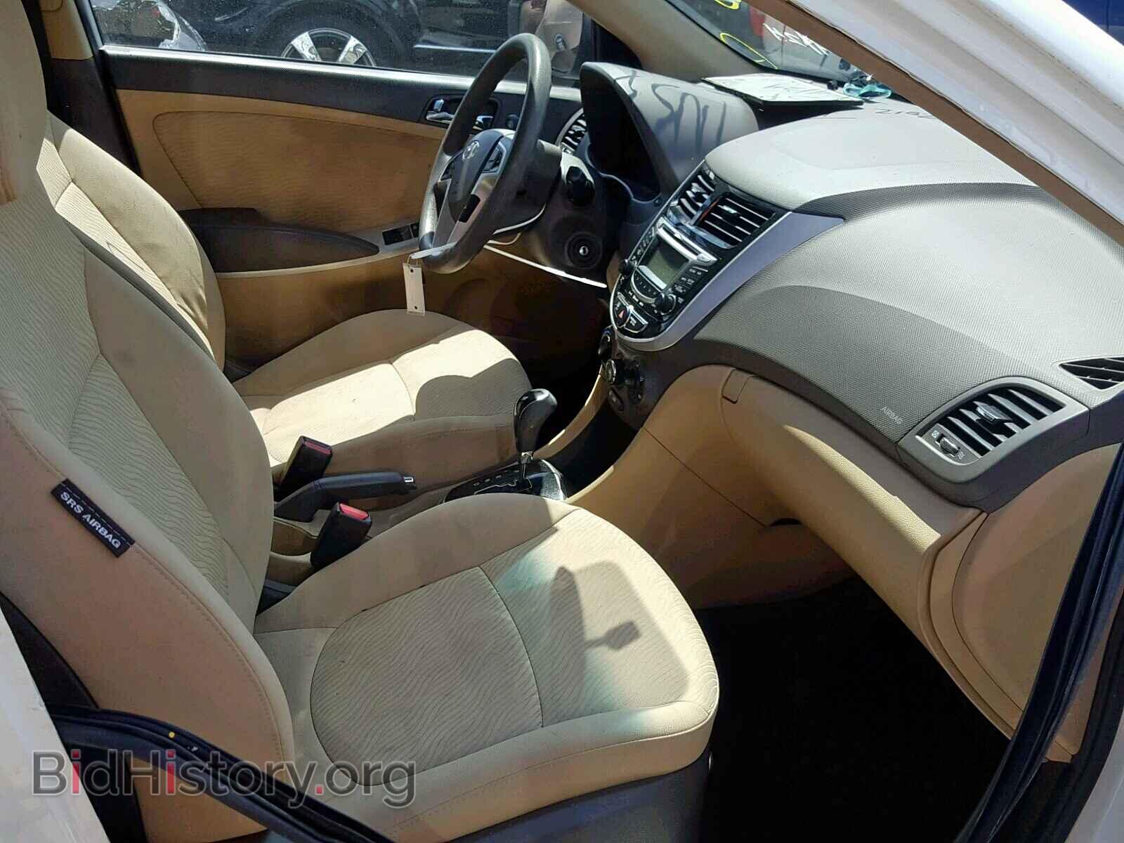 2012 HYUNDAI ACCENT - VIN: KMHCU4AE5CU070086 - Фото 5