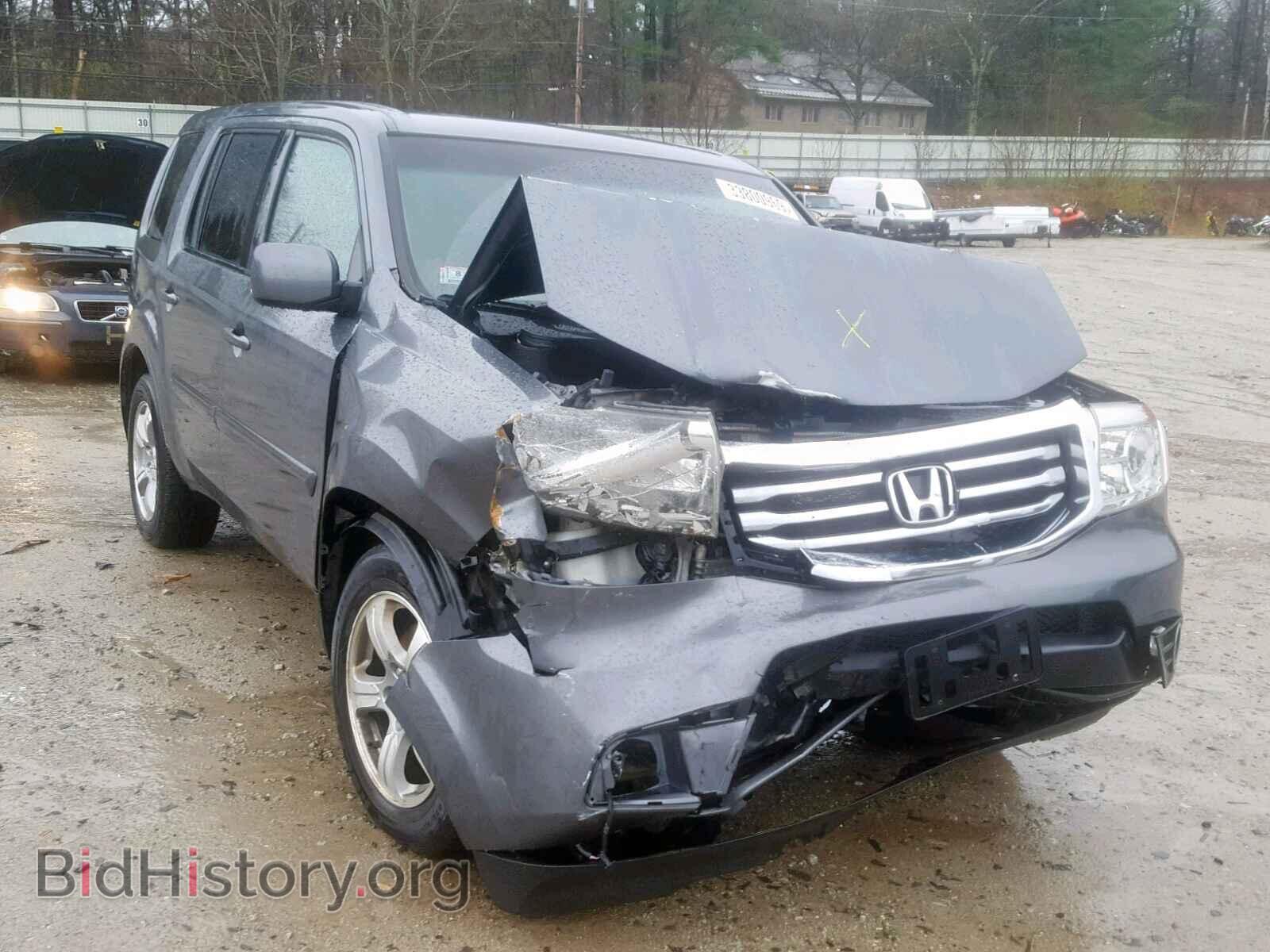 Photo 5FNYF4H44DB061519 - HONDA PILOT EX 2013