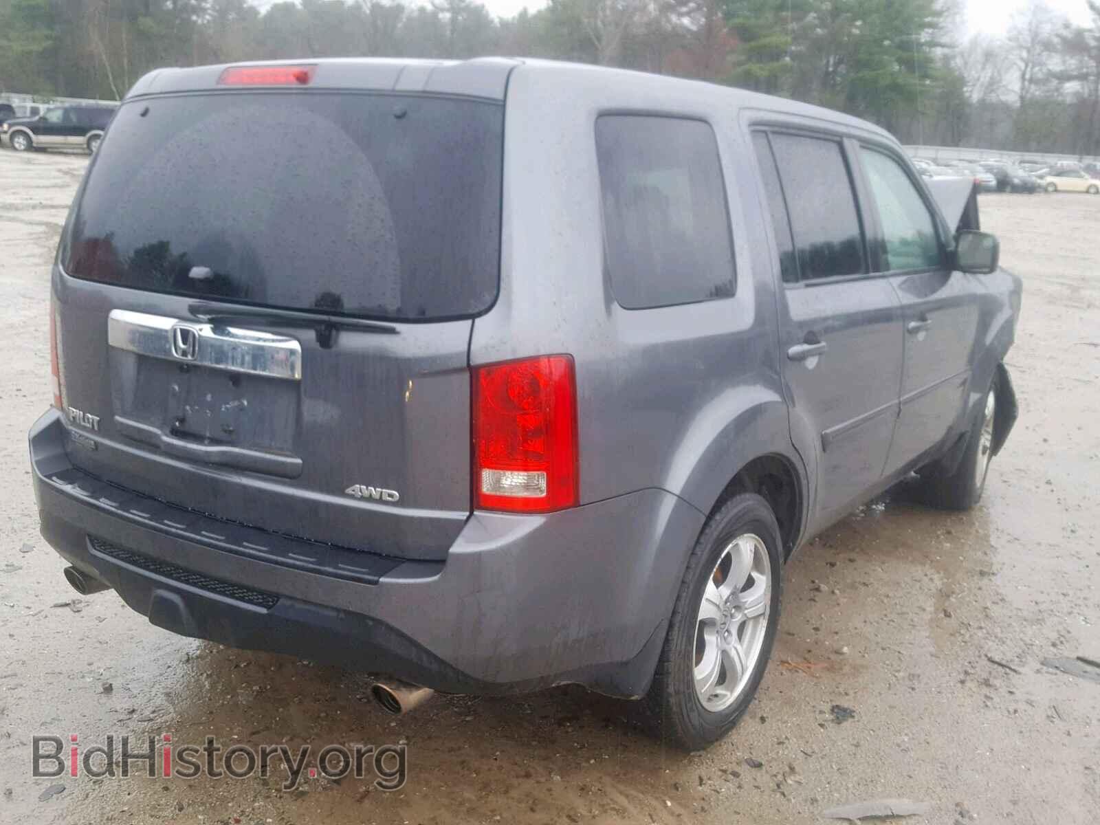 2013 HONDA PILOT EX - VIN: 5FNYF4H44DB061519 - Фото 4