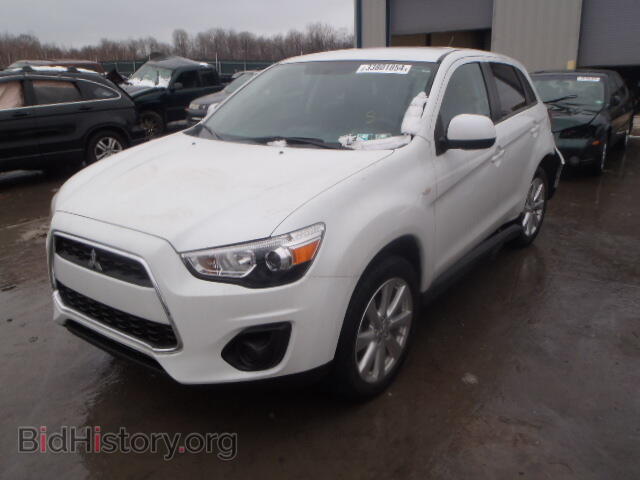 2014 MITSUBISHI OUTLANDER - VIN: 4A4AR3AU8EE005186 - Фото 2