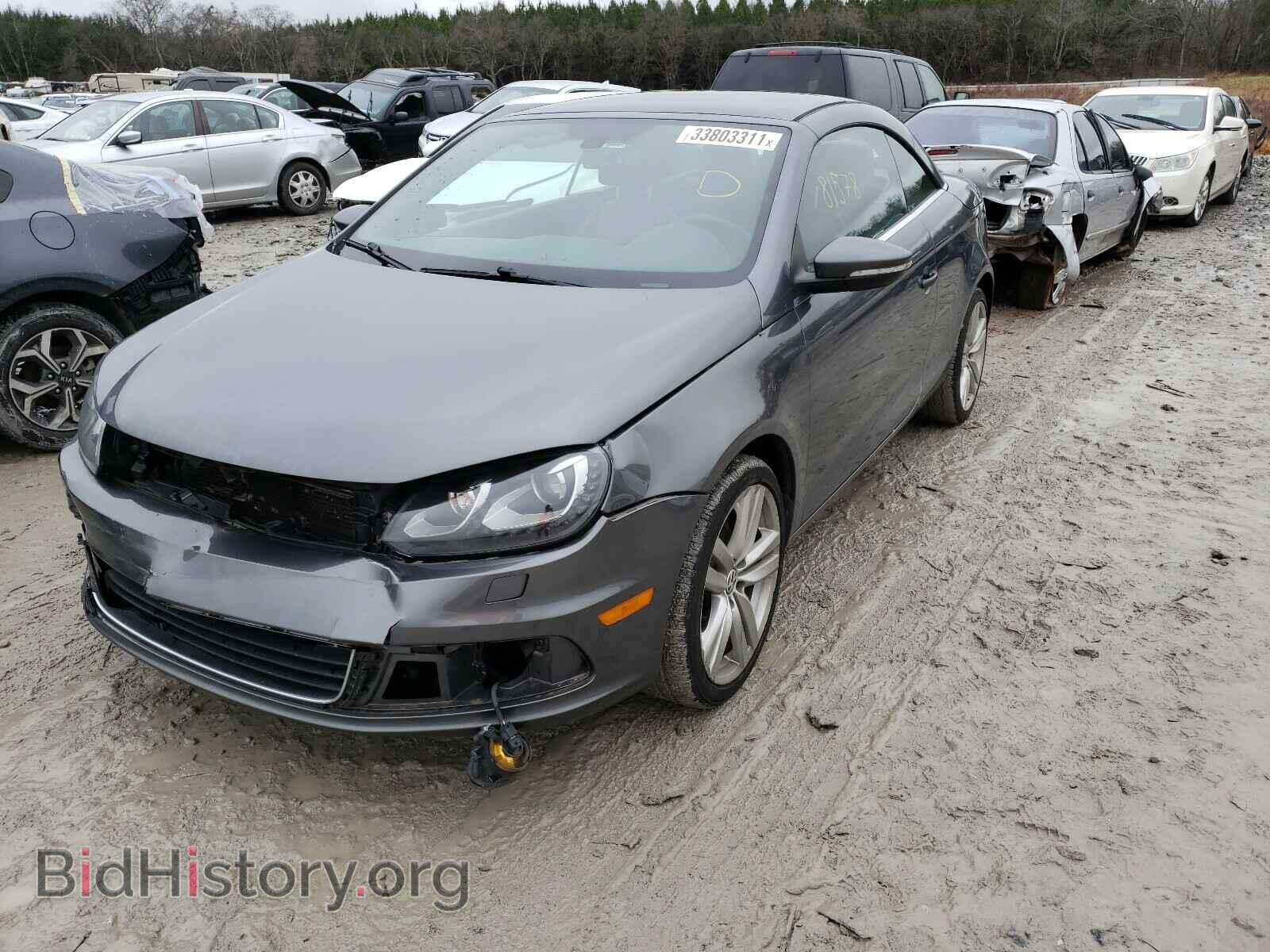 2014 VOLKSWAGEN EOS - VIN: WVWFW8AH3EV000855 - Фото 2