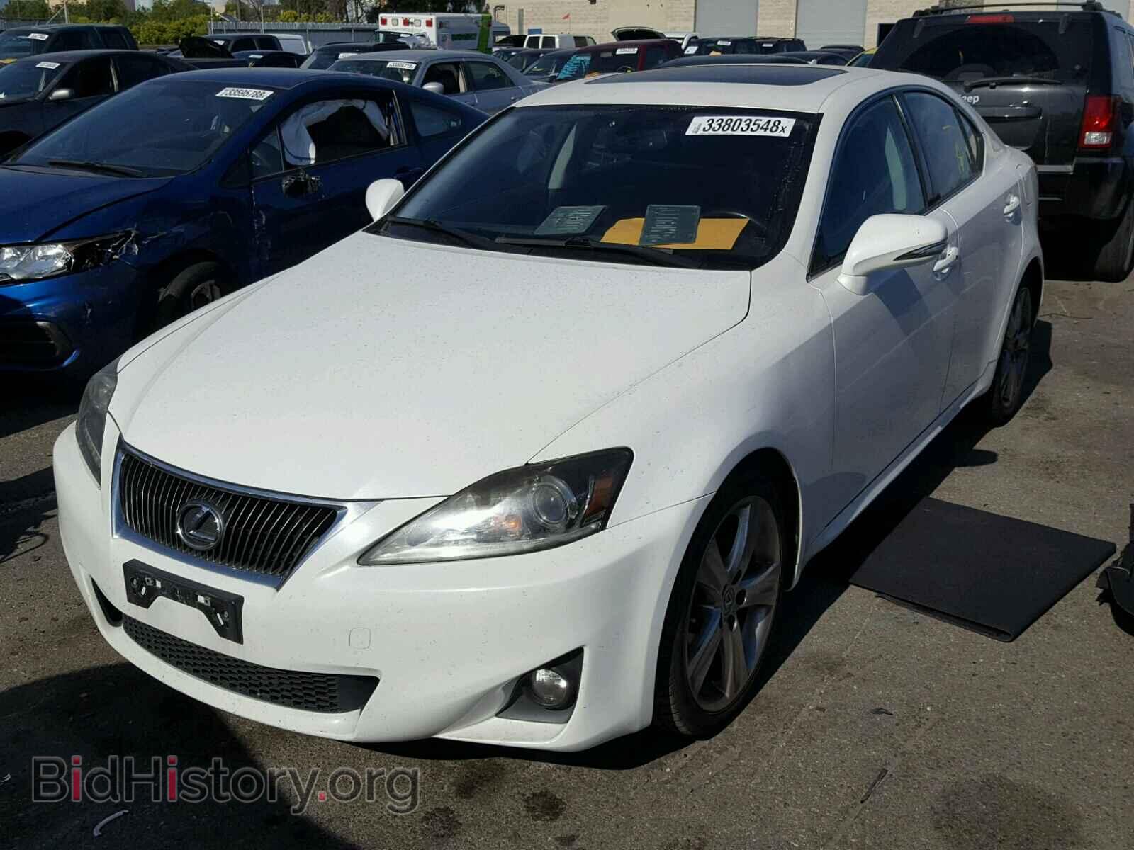 2011 LEXUS IS250 - VIN: JTHBF5C23B5135947 - Фото 2