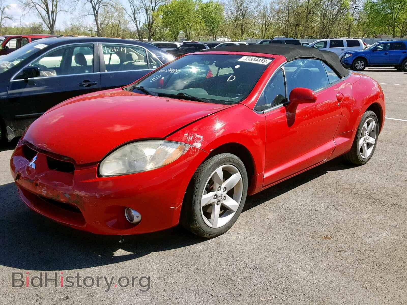 2007 MITSUBISHI ECLIPSE - VIN: 4A3AL35T67E049892 - Фото 2