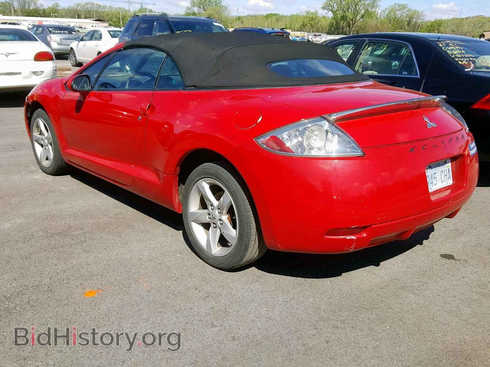 2007 MITSUBISHI ECLIPSE - VIN: 4A3AL35T67E049892 - Фото 3