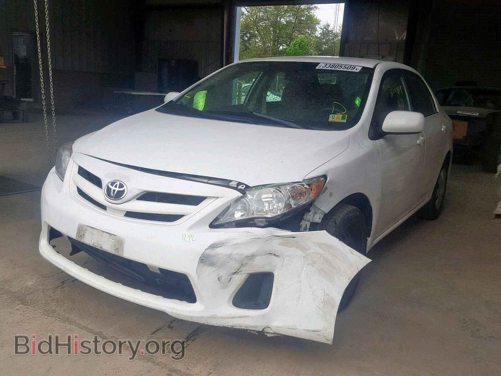 2011 TOYOTA COROLLA BA - VIN: 2T1BU4EE9BC736792 - Фото 2