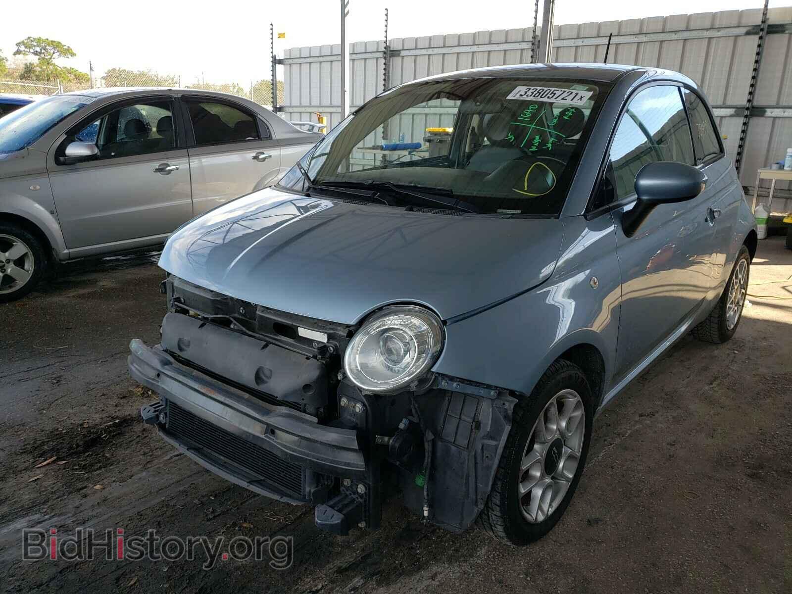 2015 FIAT 500 - VIN: 3C3CFFAR9FT609793 - Photo 2