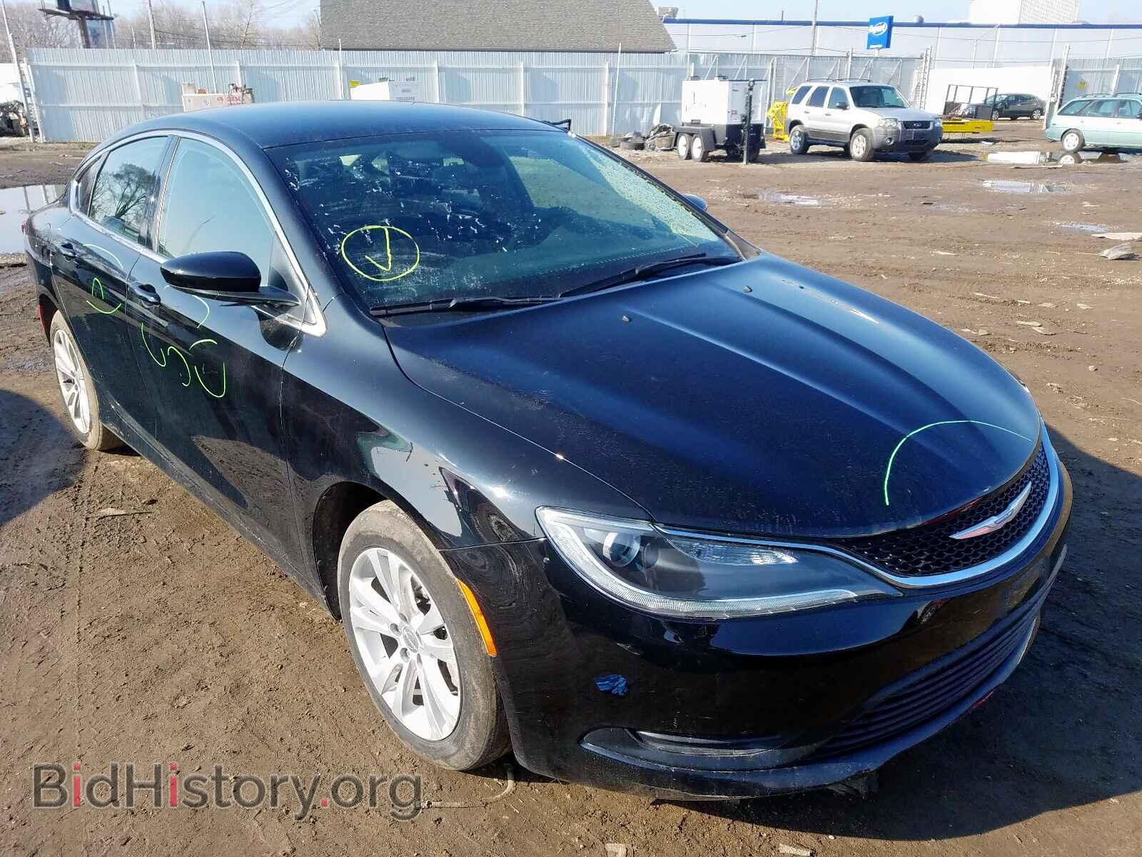 Фотография 1C3CCCFB7GN188791 - CHRYSLER 200 2016